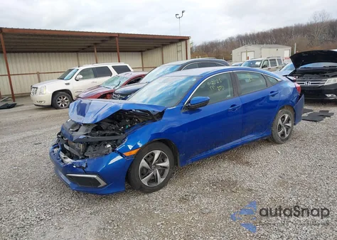 2019 Honda Civic Lx from USA, damaged, VIN 19XFC2F62KE210263